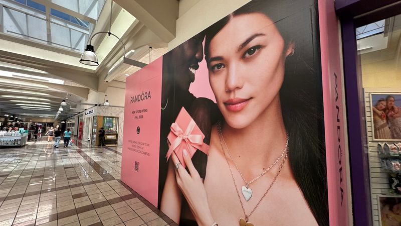 A Pandora jewelry store is scheduled to open in the Fall of 2026 at the Weberstown Mall in Stockton.
