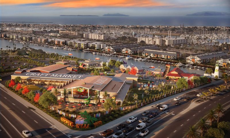 The most recent rendering of the Karls theme park to be built at Fisherman’s Wharf in Channel Islands Harbor. Harbor Director Michael Tripp said the construction is expected to be completed by spring 2028.