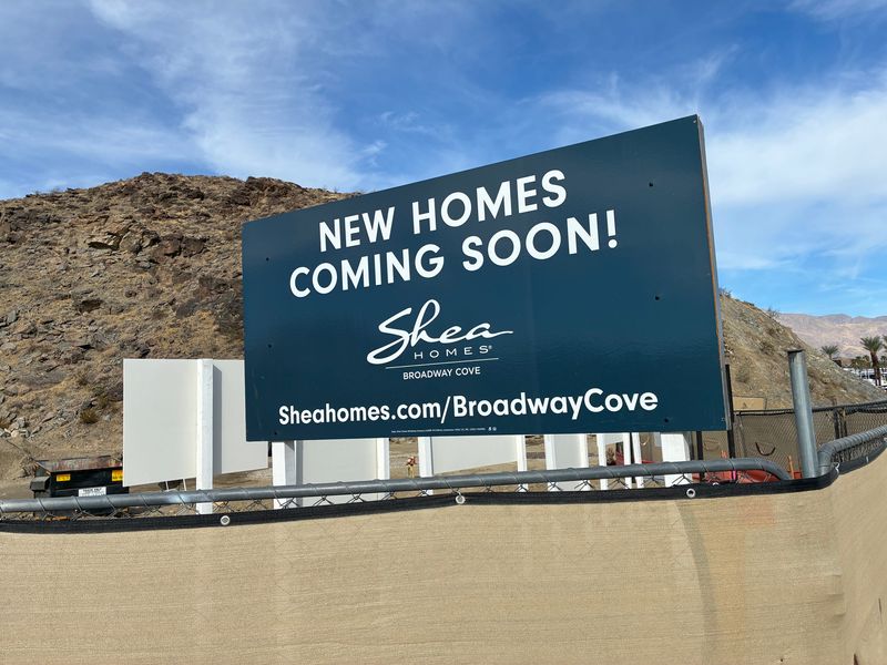 Construction has started at the Broadway Cove community, which will bring about 100 new homes to south Cathedral City.