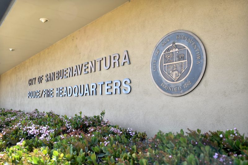 Ventura Police and Fire department headquarters in 2022.