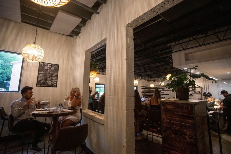 People dine at Black Radish in Tallahassee, Fla. on Friday, July 15, 2022.