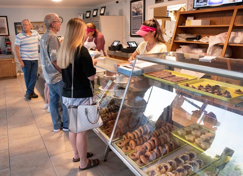 The Milton Quality Bakery is known for its signature confections, including its homemade doughnuts.