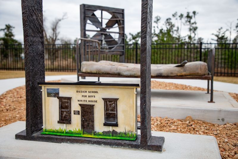 A dedication ceremony was held for the Dozier School for Boys Memorial in Marianna, Florida on Friday, Jan. 13, 2023.