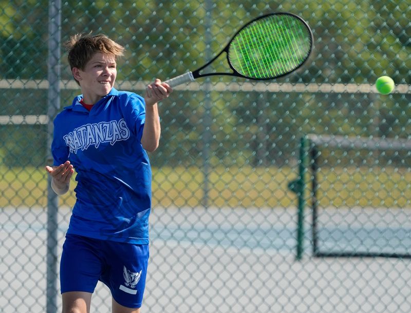 Matanzas High School Tennis player Stanislav Valenteychik