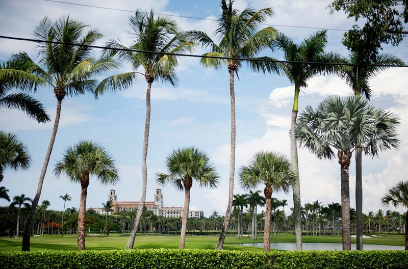 The Breakers Palm Beach golf course is quiet during an afternoon in July 2023 in Palm Beach.