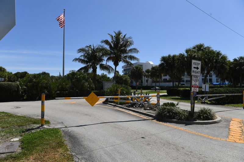 Pictured is the entrance and exit of South Beach Park at 1702 Ocean Drive in Vero Beach.
