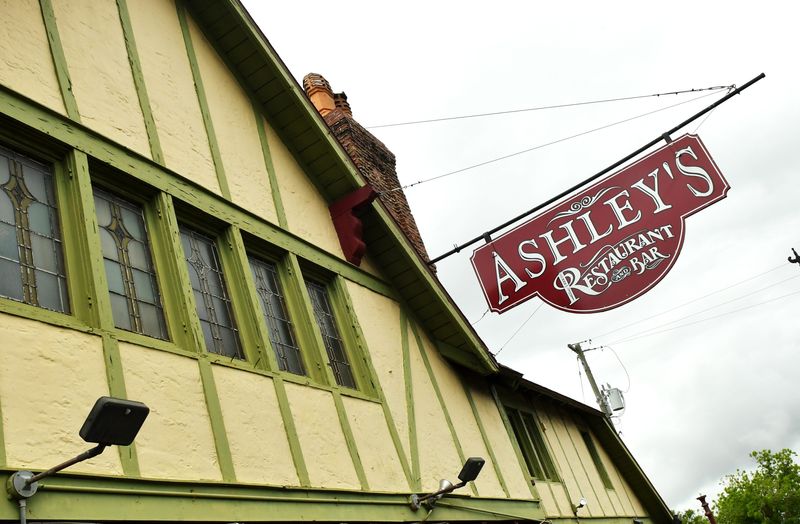 Ashley's Restaurant and Bar may have one of the only haunted restrooms in Florida.