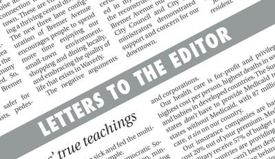 Letters to the editor for Sunday, April 12, 2026