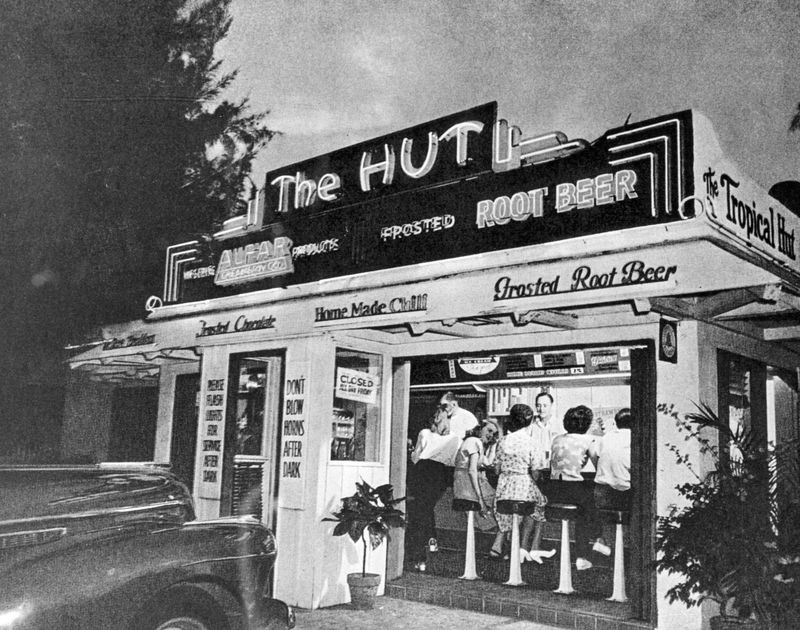 The Hut was such a popular "all-American" hangout in the 1940s that the Saturday Evening Post put an image of the food stand on the cover of its June 22, 1946, issue.