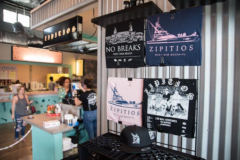 A view of Zipitios taco shop at Grandview Public Market in West Palm. [SouthofSouthernPhotographer.com]