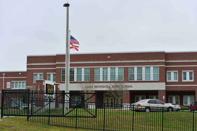 Lake Minneola High School is seen on Friday, March 6, 2015.  (Brett Le Blanc / Daily Commercial)