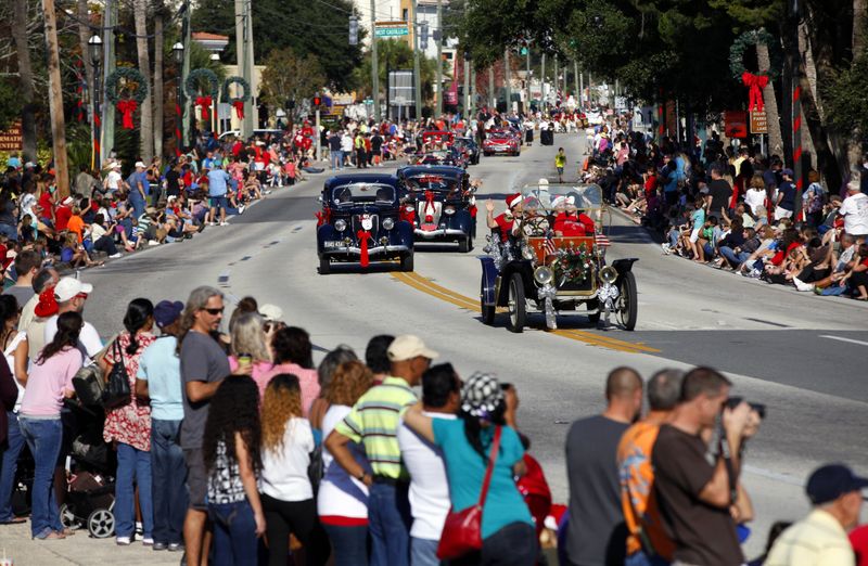 The St. Augustine Christmas Parade is scheduled for Dec. 3.