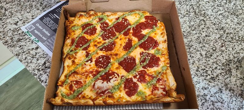 A grandma pie at San Giuseppe Pizza is $29.