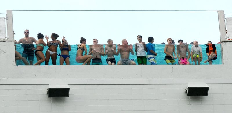 EverBank Stadium is the only venue in the NFL with in-stadium pools.