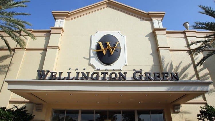 The Mall at Wellington Green.