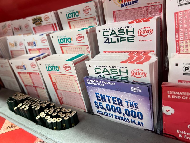 Florida Lottery. Powerball, Mega Millions and Cash4Life tickets on sale.