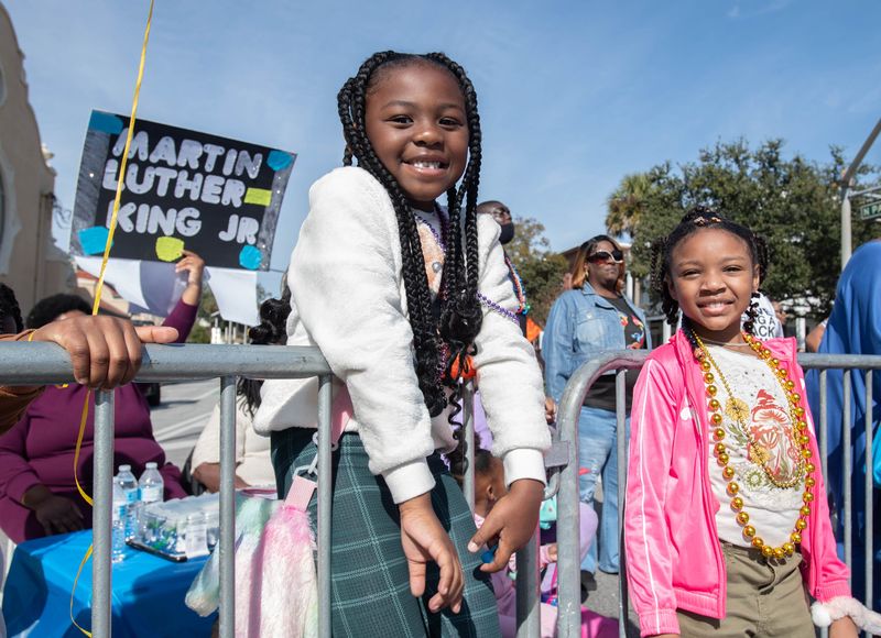 The Martin Luther King Jr. Parade in downtown Pensacola on Monday, Jan. 15, 2024.