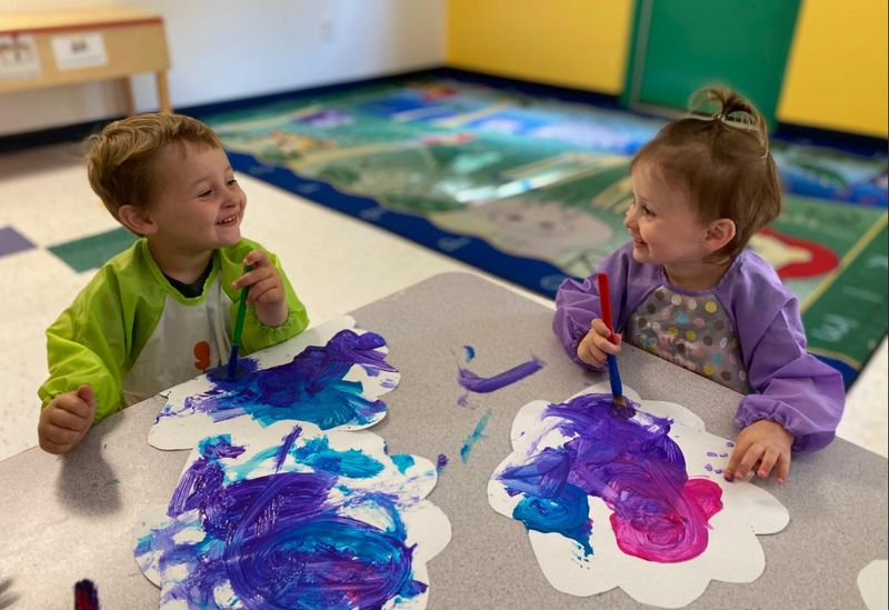 Preschoolers at The Learning Experience centers in Mt. Juliet and Hendersonville are creating unique art and helping grant wishes for Make-A-Wish children through April's month-long fundraising campaign, Art for Wishes.