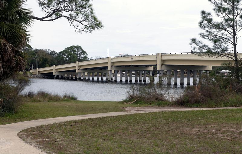Bridge jumping in Navy Point was once a favorite activity for many young people.