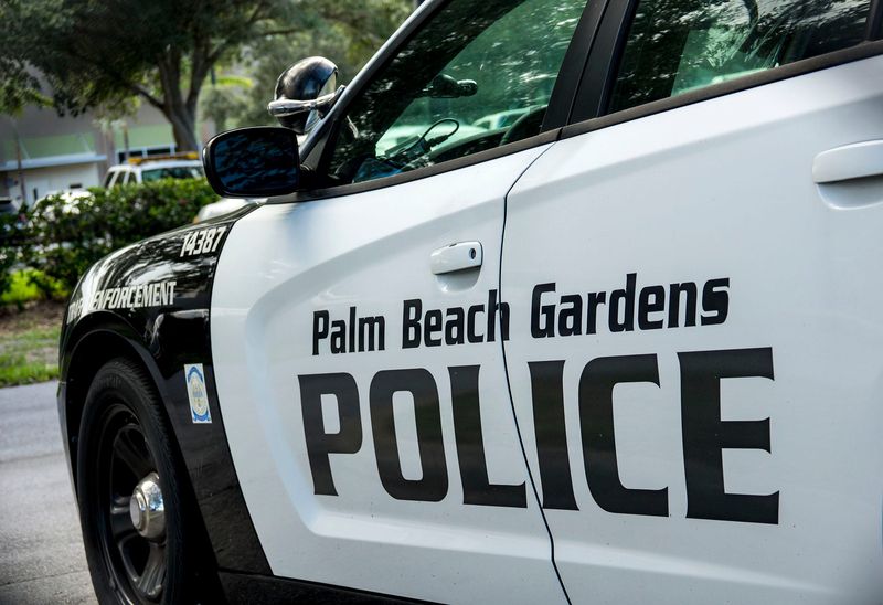 A city of Palm Beach Gardens police car on August 2, 2018. (Richard Graulich / The Palm Beach Post)