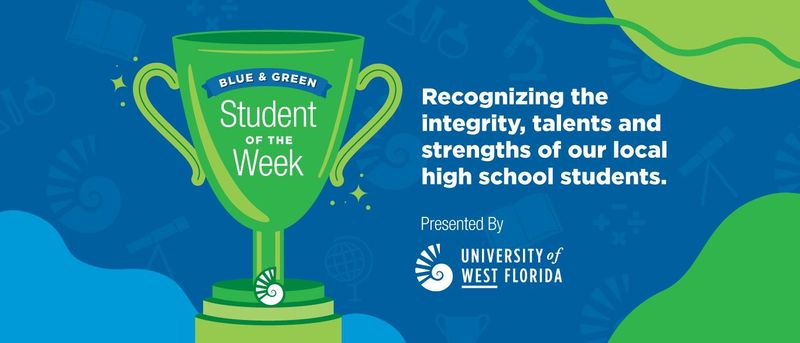 Each week readers can vote the the Pensacola News Journal Student of the Week