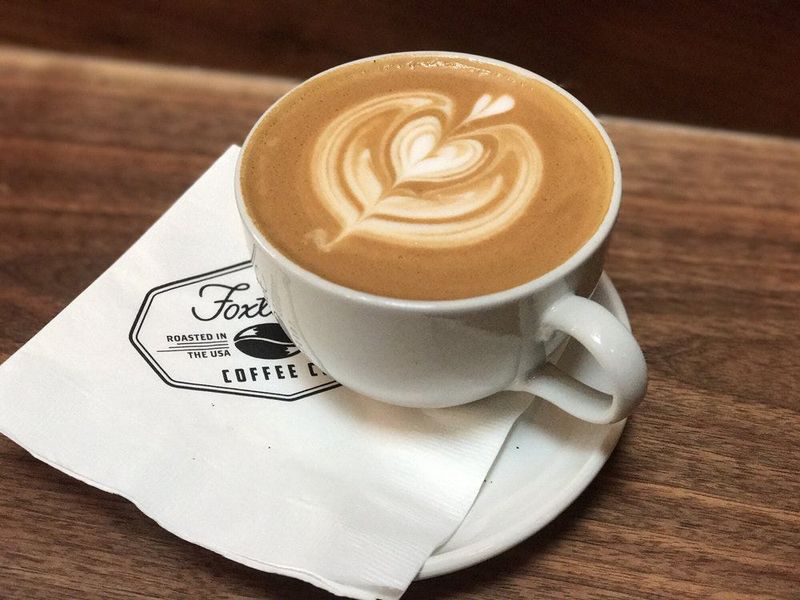 Foxtail Coffee Co. plans to open its first Northeast Florida specialty coffeehouse at East San Marco, the Publix-anchored shopping center under construction in Jacksonville's historic San Marco neighborhood. Pictured is a cup of coffee at the Winter Park coffeehouse.