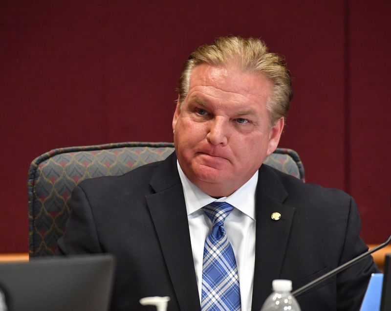 Sarasota County Tax Collector Mike Moran, pictured here as a county commissioner in May 2024.