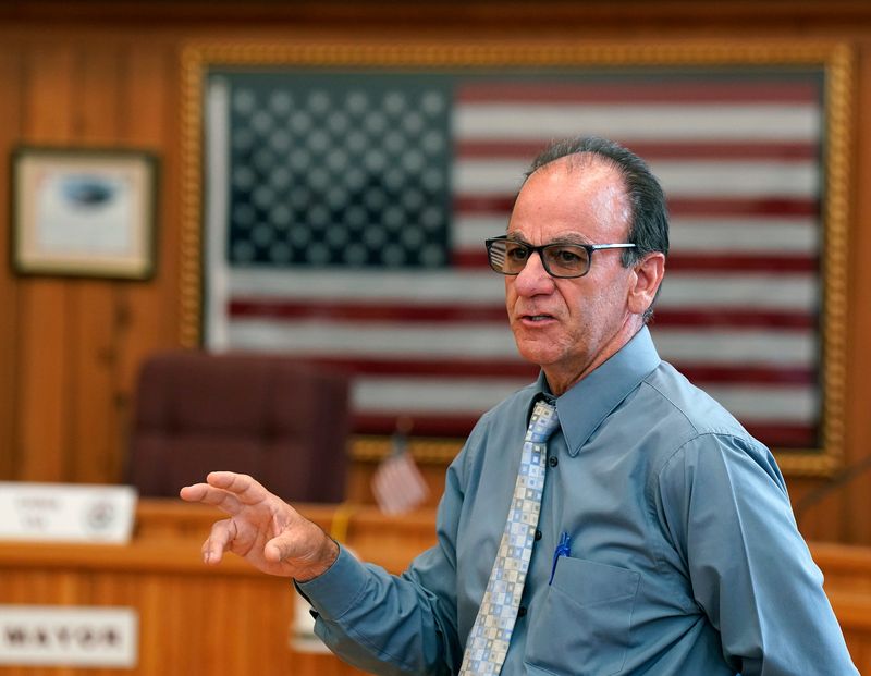 Holly Hill City Manager Joe Forte, shown during an event in 2024, is retiring from the city effective Aug. 14.