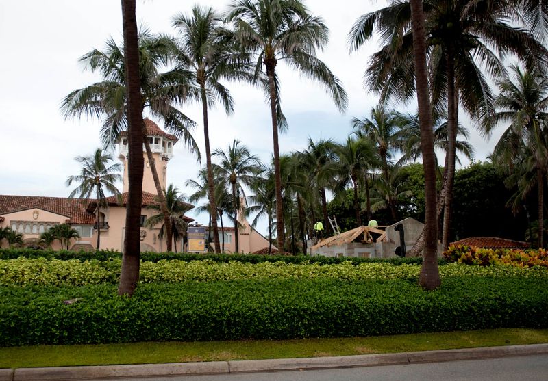 Construction on a 2.3-mile portion of State Road A1A, which runs along Mar-a-Lago, is expected to be complete in late 2026.
