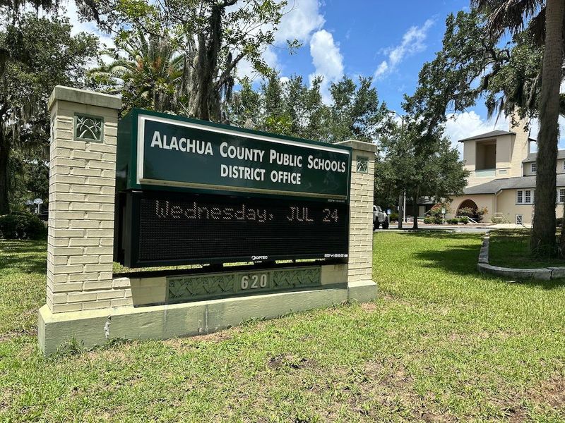 The Alachua County School District office is shown Wednesday at 620 E. University Ave. in Gainesville.