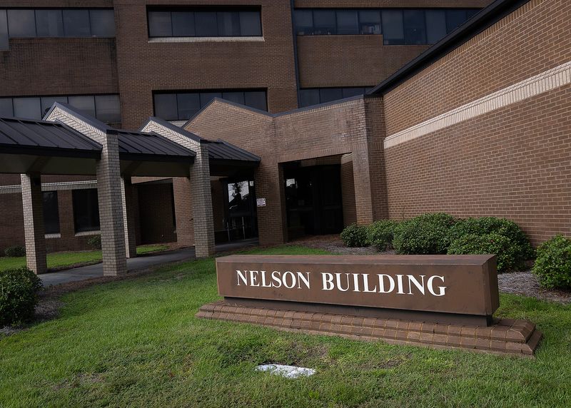 The Bay District Schools Nelson Building is pictured in Panama City, Fla., Aug. 8, 2024. (Tyler Orsburn/News Herald)