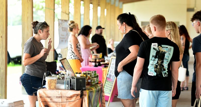 Master gardeners in Brevard staff clinics located throughout the county, offering a place to visit and bring your questions, a plant sample or an unknown bug to be identified. Pictured: The Brevard Farmers Market at Wickham Park, which runs from 3 to 6 p.m. on Thursday.
