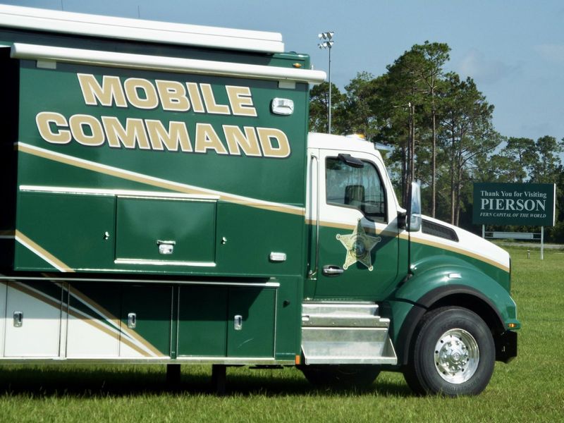 The Volusia County Sheriff's Office set up its mobile command post in Pierson on Friday after a 17-year-old was shot dead in a drug-deal-gone-bad on Wednesday night. The sheriff's office presence was still in place on Sunday. On Saturday, the sheriff's office said it would not tolerate any ideas of retaliation.