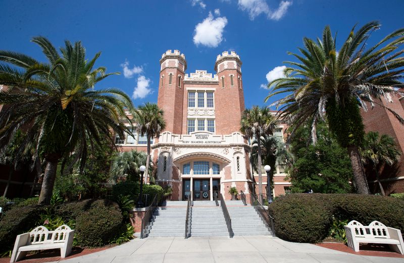 The Westcott Building at Florida State University during a hot summer day Wednesday, August 21 2024.