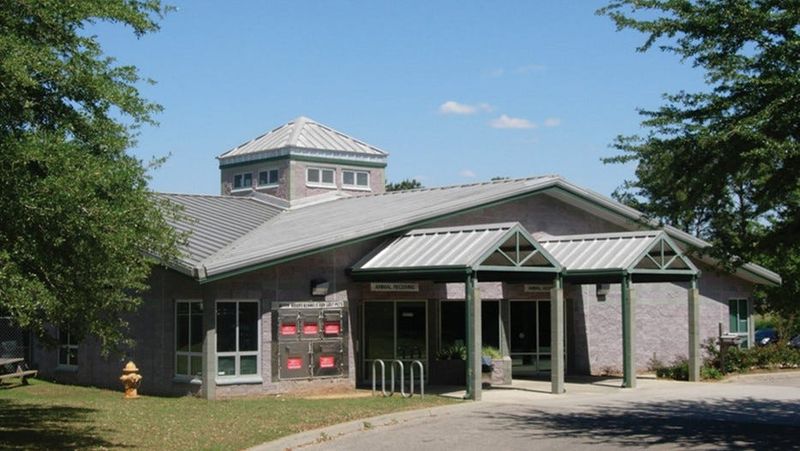 A rendering of the outside of the Tallahassee Animal Services shelter.