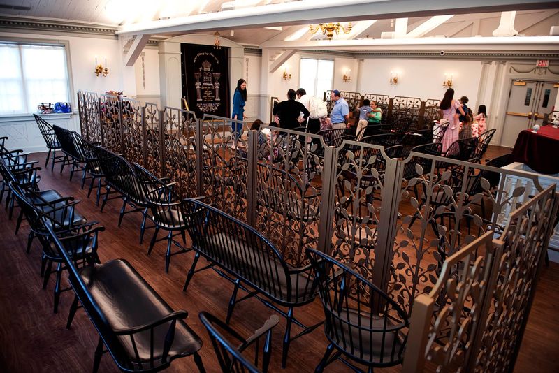 New Synagogue at 235 Sunrise Ave. will dedicate two official Israeli Defense Forces Torah covers honoring Israeli soldiers during Shabbat services on Feb. 13.