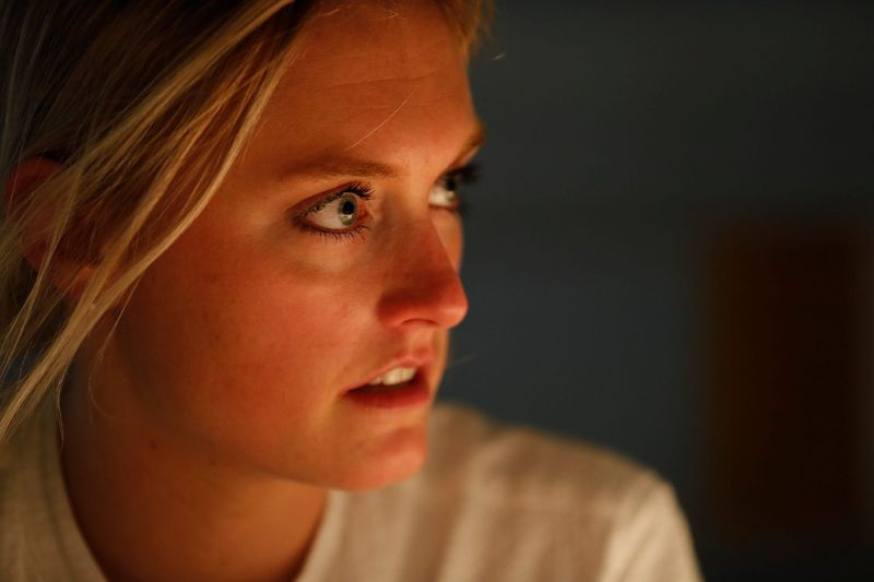 Chef Kayla Pfeiffer listens to a staff member while preparing to distribute the first course. The Naples Daily News hosted the 'At The Table' event with Chef Kayla Pfeiffer on Tuesday, Oct. 29, 2024 at Bicyclette Cookshop restaurant in Naples. The establishment made national news by earning a competitive spot on USA Today's 2025 Restaurants of the Year list.