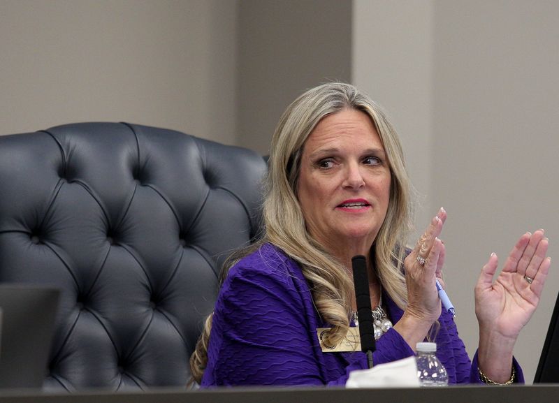 St. Lucie County District 5 Commissioner Cathy Townsend, Tuesday, Nov. 19, 2024, at the St. Lucie County Commission Chambers.