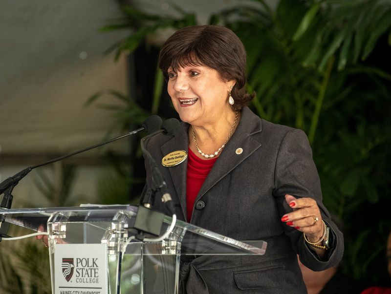 Polk County Commissioner Martha Santiago, shown in 2024, announced that she will not seek reelection to a fourth term in District 4.