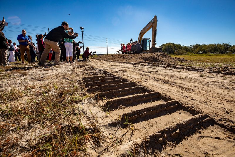 The state budget adopted June 16 allocates $10 million for Polk State College's Haines City-Davenport campus. A groundbreaking at the site was held in November.