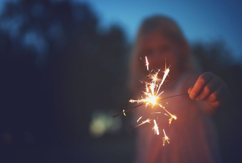Sparklers and fireworks are legal for July 4 in Florida.