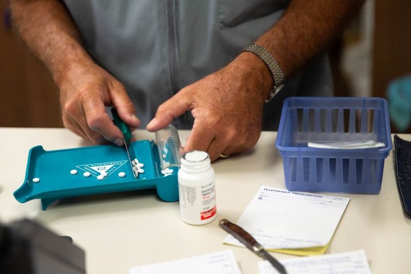 Congress can take immediate legislative action to lower prescription drug out-of-pocket costs. (Credit: American Statesman/File)