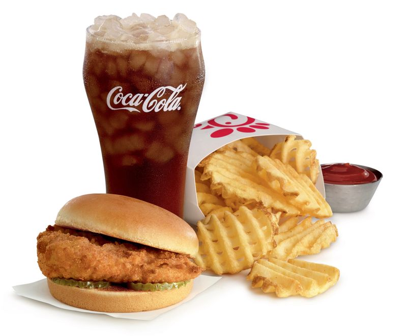The popular chicken sandwich meal at Chick-fil-A, which plans to open its newest restaurant May 29 at 705 Duval Station Road in Jacksonville's Oceanway neighborhood.