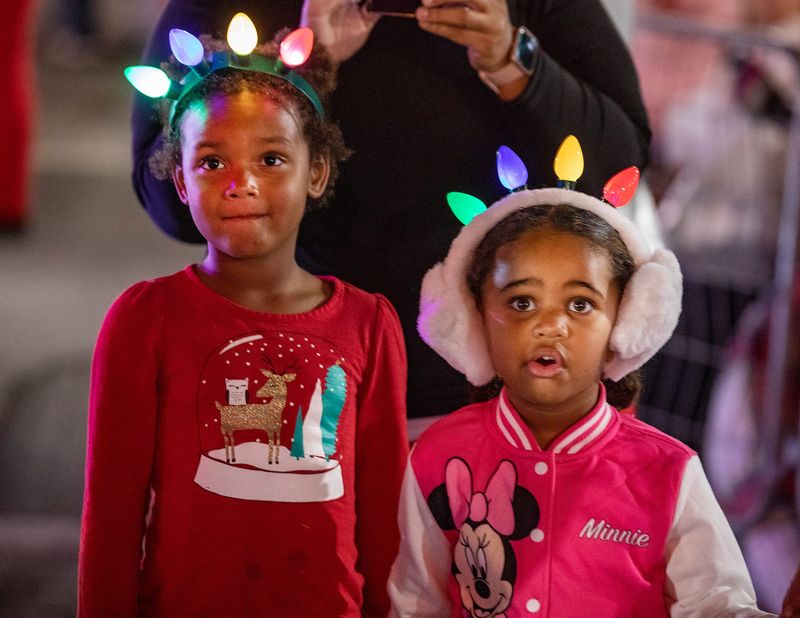 Young spectators at the 43rd Lakeland Christmas Parade on Dec. 5, 2024. This year's parade is Dec. 4.