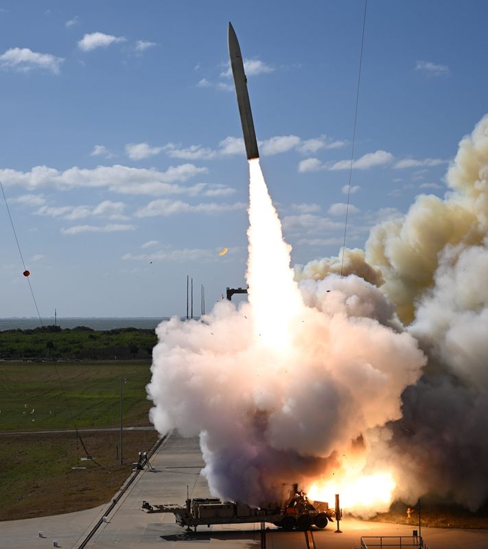 The U.S. Army's Rapid Capabilities and Critical Technologies Office, in collaboration with the U.S. Navy Strategic Systems Programs, launches a hypersonic missile Dec. 12, 2024, from Cape Canaveral Space Force Station.