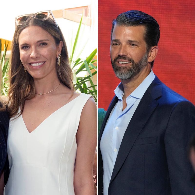 Socialite Bettina Anderson of Palm Beach, Florida, and Donald Trump Jr. are a new couple as of 2024. (Photos by Meghan McCarthy/Palm Beach Daily News and Mike De Sisti/Milwaukee Journal Sentinel)