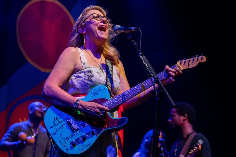 Susan Tedeschi will sing the National Anthem before Sunday's playoff game.