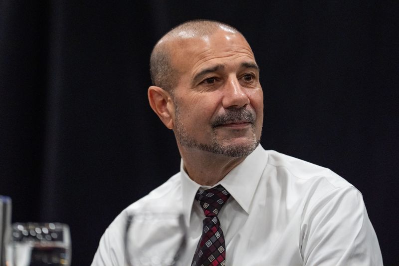Leon County Schools Superintendent Rocky Hanna attends the Tallahassee NAACP branch's annual commemorative Dreamers and Doers Breakfast, Friday, Jan. 17, 2025. The breakfast honors the civil rights icon Martin Luther King Jr. and the students who carry on his legacy.