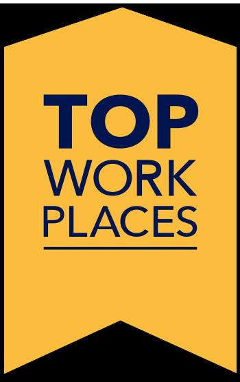 The Top Workplace award survey lets employees rate and recognize their employers.