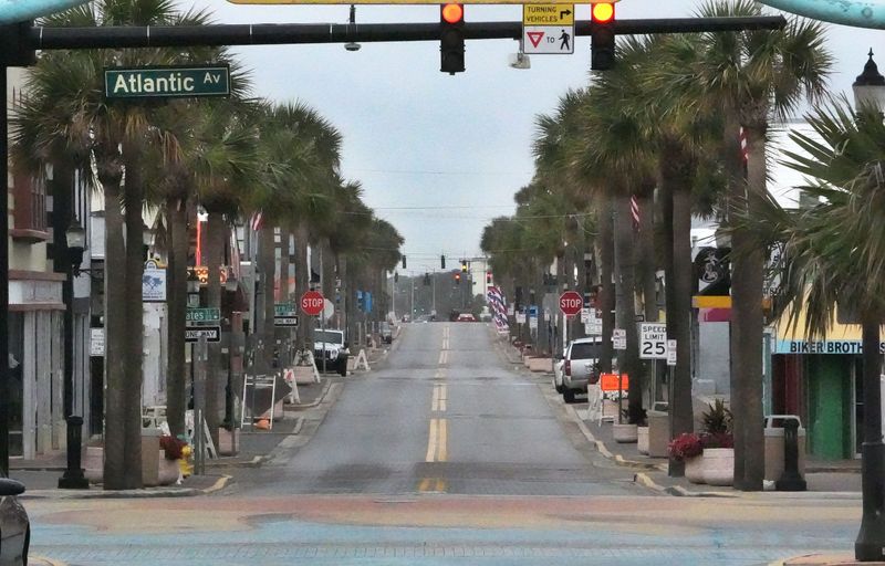 Main Street looking west from Atlantic Avenue, Wednesday February 19, 2025.